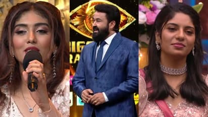 'ദുബൈ ചോക്ലേറ്റ് അല്ലേ'? ഫിനാലെ വേദിയില്‍ മോഹന്‍ലാലിനെ ചിരിപ്പിച്ച് സെറീനയുടെ മറുപടി