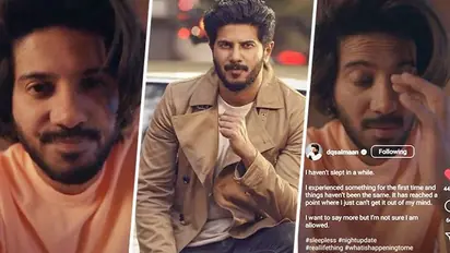 Dulquer Salmaan gets emotional, says 'I haven't slept in a while' making fans tense; later deletes post