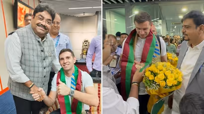 WATCH: Argentina's World Cup-winning goalkeeper Emiliano Martinez arrives in India; says 'it was a dream'