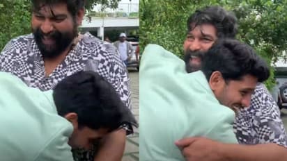 'ഗുരുവേ' എന്ന് വിളിച്ച് അഖില്‍ മാരാര്‍, കെട്ടിപ്പിടിച്ച് ജോജു: വീഡിയോ