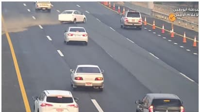 പ്രതികൂല കാലാവസ്ഥയില്‍ ടയറുകള്‍ വന്‍ദുരന്തമുണ്ടാക്കും; സുരക്ഷാ ക്യാമറയിലെ ദൃശ്യങ്ങള്‍ പുറത്തുവിട്ട് പൊലീസ്