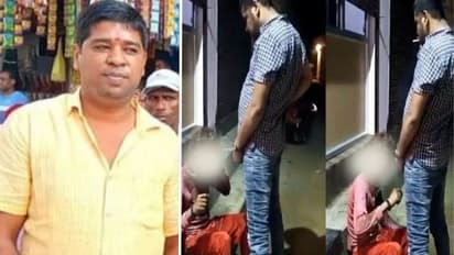 பழங்குடியின நபர் மீது சிறுநீர் கழித்த பாஜக பிரமுகர் கைது!!