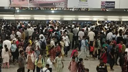 ಸಿಗ್ನಲಿಂಗ್ ಸಮಸ್ಯೆಯಿಂದ 6 ತಾಸು ಕೈಕೊಟ್ಟ ಮೆಟ್ರೋ: ಜನರ ಪರದಾಟ