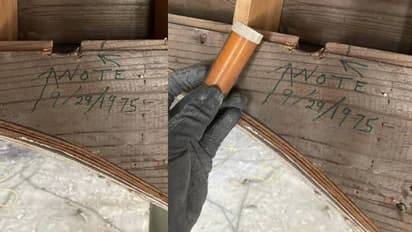 വീട് നവീകരിക്കാനെത്തി, കാർപെന്റർ കണ്ടെത്തിയത് 48 വർഷം മുമ്പെഴുതിയ രണ്ടുപേജ് കത്ത്, അതിൽ...