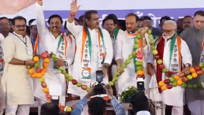 NCP split: Ajit Pawar's camp in show of strength with 40 MLAs; 10 for Sharad Pawar