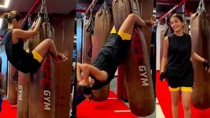 జిమ్‌లో పూజా హెగ్డే వర్కౌట్స్ చూస్తే మైండ్‌ బ్లాకే.. టైట్‌ ఫిట్‌లో ఆగకుండా చేస్తూ షాకిచ్చిన బుట్టబొమ్మ..