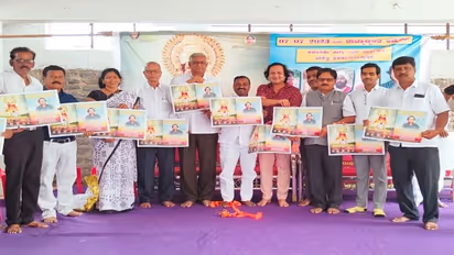 ಗಂಗಾವತಿ: ಶ್ರೀ ಪ್ರಸನ್ನ ವೆಂಕಟದಾಸರು ಸಿನಿಮಾದ ಪೋಸ್ಟರ್ ಬಿಡುಗಡೆ