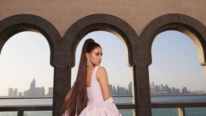 బ్యాక్ అందాలతో హీటు పెంచుతున్న హాట్‌ బాంబ్‌ దిశా పటానీ.. కత్తిలాంటి చూపులతో గుచ్చుతూ ప్రభాస్‌ భామ టెంప్టింగ్‌ 