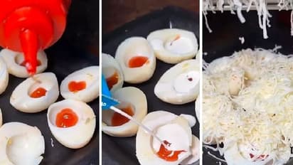 ಎಗ್ ಪಾನಿಪುರಿ ವಿಡಿಯೋ ವೈರಲ್; ಏನೆಲ್ಲಾ ಅವಾಂತರ ಮಾಡ್ತೀರಪ್ಪಾ ಕ್ಯಾಕರಿಸಿ ಉಗಿದ ನೆಟ್ಟಿಗರು!