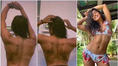 ನಿಮ್ಮ ದೇಹ ನಿಮ್ಮ ಆಸ್ತಿ ಎಂದು ಟಾಪ್ಲೆಸ್ ಆದ ಸಂಯುಕ್ತ ಹೆಗ್ಡೆ: ವಿಡಿಯೋ ನೋಡಿ ತಲೆಕೆಡಿಸಿಕೊಂಡ ನೆಟ್ಟಿಗರು