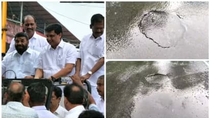 ആഘോഷപൂർവ്വം ഉദ്ഘാടനം, ഒരു മാസത്തിനുള്ളിൽ ഈരാറ്റുപേട്ട-വാഗമൺ റോഡിൽ കുഴി!