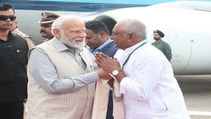 ‘కిరణ్ రెడ్డి సాబ్ కైసా హై’.. నల్లారికి మోడీ అప్యాయ పలకరింపు...