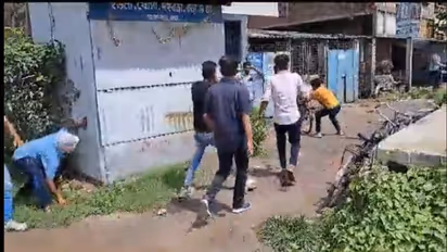 WB panchayat elections 2023: BJP shares videos of 'TMC goons' fleeing with ballot box | WATCH