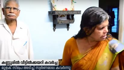 എല്ലാം വളരെ പെട്ടെന്ന്, മുളക് സ്പ്രേ അടിച്ചതോടെ എന്തു ചെയ്യണമെന്നറിയാതെയായി; സ്വർണമാല കവർന്ന കേസിൽ അന്വേഷണം