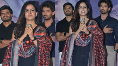 చెప్పు తెగుద్ది అంటూ యాంకర్ నోరు మూయించిన 'బేబీ' హీరోయిన్..అడగకూడనిది అడుగుతూ ఓవర్ యాక్షన్, వైరల్ వీడియో