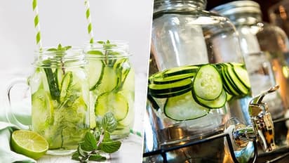 Health Tips: 5 incredible Skin benefits of Cucumber detox water