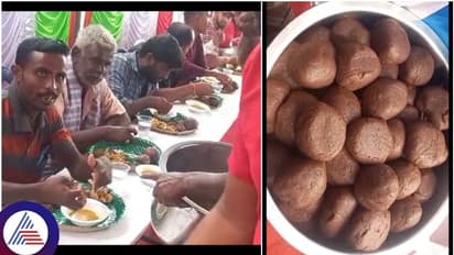 ಅರ್ಧ ಗಂಟೇಲಿ 13 ರಾಗಿ ಮುದ್ದೆ ಉಂಡ ಬೆಂಗಳೂರು ಗಂಡು: ಒಂದೇ ಊಟಕ್ಕೆ ಟಗರು ಗೆದ್ದುಕೊಂಡು ಬಂದ