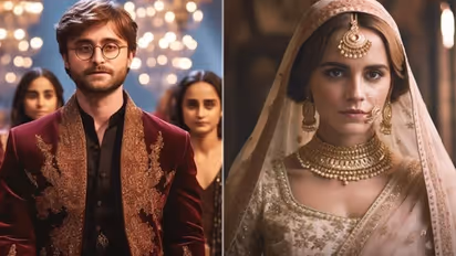 Stunning! Harry Potter characters transformed into Sabyasachi models using AI; leaves internet baffled