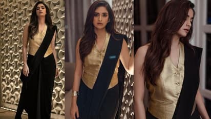 ఏముంది బాబోయ్, మత్తు చల్లినట్లు మైకం తెప్పిస్తున్న కీర్తి సురేష్.. వెరైటీ స్లీవ్ లెస్ డ్రెస్ లో విరహవేదన 