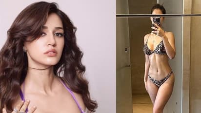 స్విమ్ సూట్ పారేసుకున్న ప్రభాస్ హీరోయిన్ దిశా పటాని... అది ఇదే అంటూ రిఫరెన్స్ పెట్టి మరీ!