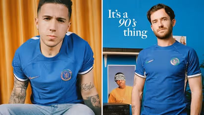 Chelsea unveils home kit for 2023-24 season without a sponsor; fans rate new jersey