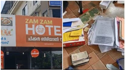 പൊലീസിന്‍റെ മുക്കിന് തുമ്പത്ത് മോഷണം; സ്റ്റേഷന്റെ തൊട്ടടുത്തുള്ള ഹോട്ടല്‍ കുത്തിത്തുറന്ന് പണം കവര്‍ന്നു 