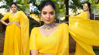 చోళీ లెహంగాలో స్టార్ యాంకర్ శ్రీముఖి సోయగాల విందు... మనసులు దోచేస్తున్న బుల్లితెర రాములమ్మ