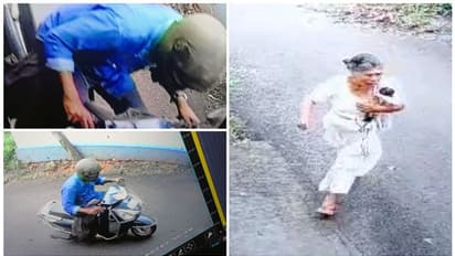 നിലവിളിച്ച് ഭയന്നോടി വയോധിക, വടക്കഞ്ചേരിയിൽ പട്ടാപ്പകൽ ചാര കളർ സ്കൂട്ടറിലെത്തി 2 പവൻ സ്വർണമാല പിടിച്ചുപറിച്ചു