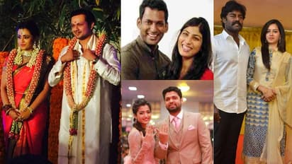 ஊரே மெச்சும் அளவுக்கு நிச்சயதார்த்தம் நடத்திவிட்டு... தாலி கட்டும் முன் திருமணத்தை நிறுத்திய சினிமா பிரபலங்கள்