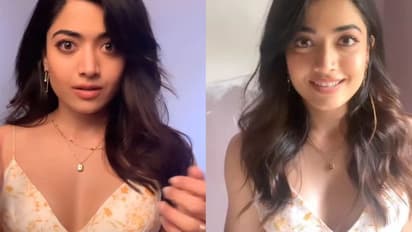 క్లోజప్‌లో క్లీవేజ్‌ అందాలతో టెంప్ట్ చేస్తున్న రష్మిక మందన్నా.. తెలంగాణ యాసలో డైలాగ్‌ చెబుతూ రచ్చ.. 