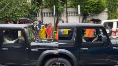 ದುಬಾರಿ ರೇಂಜ್ ರೋವರ್, ಬೆಂಟ್ಲೇ ಬಿಟ್ಟು ಮಹೀಂದ್ರ ಥಾರ್ ಡ್ರೈವ್ ಮಾಡಿದ ಅಮಿತಾಬ್ ಬಚ್ಚನ್!