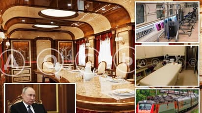 புடினின் Ghost Train : ஆடம்பர ரயிலின் மறைக்கப்பட்ட விவரங்கள் கசிந்தது.. இத்தனை வசதிகளா?