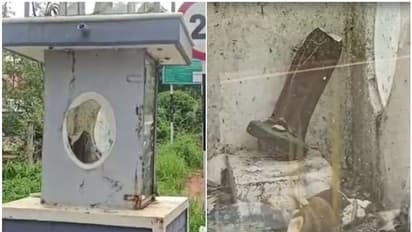 മദ്യപിച്ച് തമ്മില്ത്തല്ലി, ദേവാലയത്തിന്റെ ഗ്രോട്ടോയും തകര്ത്തു രൂപവും നശിപ്പിച്ചു; മൂന്ന് പേർ അറസ്റ്റിൽ