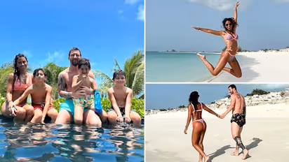 Ahead of Inter Miami debut, Lionel Messi enjoys family time; wife Anotella Roccuzzo stuns in pink bikini