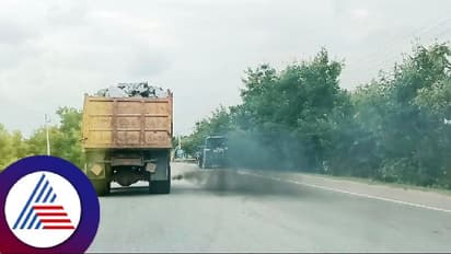 ಅಧಿಕ ಭಾರ ಹೊತ್ತು ಹೊಗೆ ಉಗುಳುತ್ತಿರುವ ಬಂಡಿಗಳು; ಕಣ್ಮುಚ್ಚಿ ಕುಳಿತ ಆರ್ಟಿಒ ಅಧಿಕಾರಿಗಳು