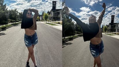 అనసూయ నుండి నెక్స్ట్ లెవెల్ పోజ్... విదేశీ వీధుల్లో అందాల దుకాణం తెరిచింది!