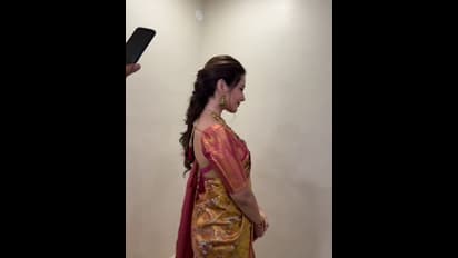 పెళ్లి కూతురిలా ముస్తాబైన రాశి ఖన్నా.. సాంప్రదాయ బద్దంగా పట్టు చీరలో, ఇలా చూసి మురిసిపోతున్న నెటిజన్లు 