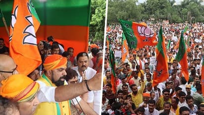 Bihar: BJP workers stage protest against Nitish govt over poll promises; cops open lathi charge