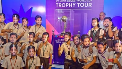 ഏകദിന ലോകകപ്പ് ട്രോഫി ടൂറിലും താരം സഞ്ജു സാംസണ്‍; ചിത്രം വൈറല്‍