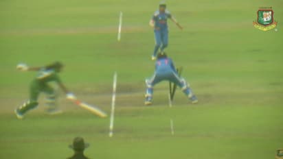 ഫീല്ഡിംഗിലും മിന്നല്പ്പിണറായി മിന്നു മണി; ഞെട്ടിച്ച് സൂപ്പർ ത്രോ, റണ്ണൗട്ട്!