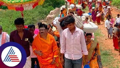 ಯಾದಗಿರಿ: ಮಳೆಗಾಗಿ ಆಷಾಢ ಪರವು ಆಚರಣೆ, ಗುರುಲಿಂಗಮಾಹ ಸ್ವಾಮೀಜಿಯಿಂದ ವಿಶೇಷ ಪೂಜೆ