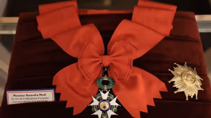 PM Modi awarded Legion of Honour, the highest French award (PHOTOS)