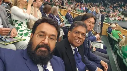 Mohanlal at Wimbledon 2023: Malayalam superstar enjoys match with his friends in London