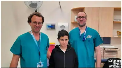 അപകടത്തില് കശേരുക്കളില് നിന്ന് വേര്പ്പെട്ട 12 കാരന്റെ തലയോട്ടി ഇസ്രയേലി ഡോക്ടര്മാര് പുനഃസ്ഥാപിച്ചു !