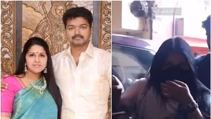 ವಿಚ್ಛೇದನ ವದಂತಿ ಬೆನ್ನಲ್ಲೇ ಏಕಾಂಗಿಯಾಗಿ ಚಿತ್ರಮಂದಿರಕ್ಕೆ ಬಂದ ದಳಪತಿ ವಿಜಯ್ ಪತ್ನಿ: ವಿಡಿಯೋ ವೈರಲ್ 