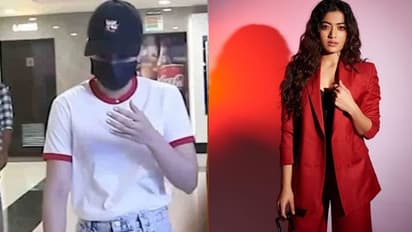 బేబి సినిమా సీక్రేట్ గా చూసిన రష్మిక మందన్నా..  వైరల్ అవుతున్న ఫోటో..