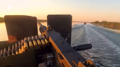 WATCH: Dramatic footage shows Ukrainian 'Seals' operation against Russian soldiers on a Dnipro island