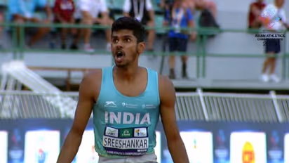 പാരീസിലേക്കുള്ള ചാട്ടം; ഏഷ്യൻ അത്ലറ്റിക്സ് ചാമ്പ്യൻഷിപ്പില് എം ശ്രീശങ്കറിന് വെള്ളി, ഒളിംപിക്സ് യോഗ്യത