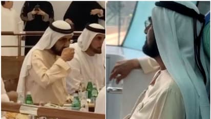 മാളില്‍ കോഫി കുടിച്ച്, മെട്രോയില്‍ യാത്ര ചെയ്ത് ദുബൈ ഭരണാധികാരി, വീഡിയോ