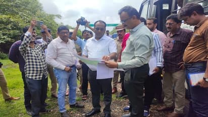 ಕಾರವಾರ: ಐಆರ್ಬಿಯ ಅವೈಜ್ಞಾನಿಕ ಕಾಮಗಾರಿ, ಡಿಸಿ ನೇತೃತ್ವದಲ್ಲಿ ರಾಷ್ಟ್ರೀಯ ಹೆದ್ದಾರಿ ಪರಿಶೀಲನೆ